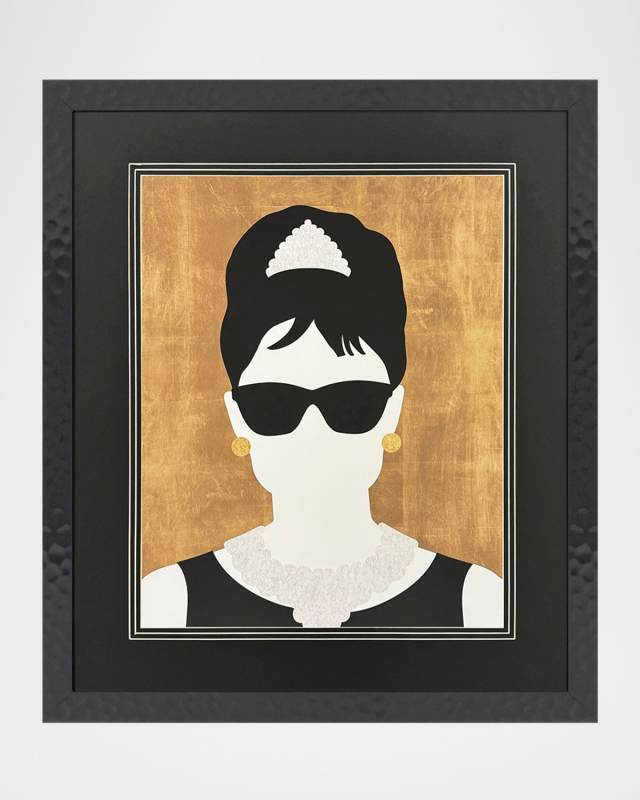 "Icon Fashion Favourite" Framed Giclee by Otto Gibb
